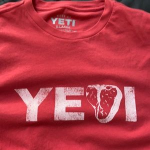 Yeti "Steak's on" tshirt
